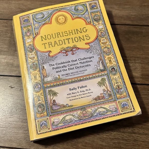 Nourishing Traditions Sally Fallon Large Format Cookbook Revised 2nd Ed. - Picture 1 of 7